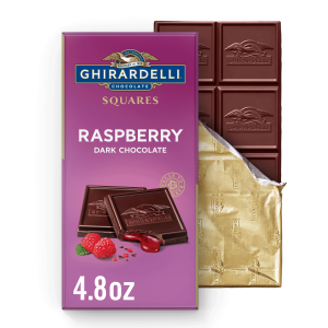 ghirardelli Raspberry Dark Chocolate Squares Bar