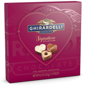 ghirardelli Valentine's Signature Praline Square Gift Box