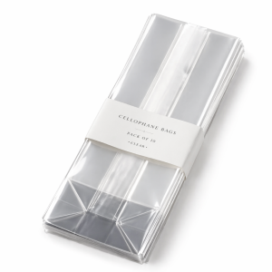 ghirardelli Clear Gift Bags (Pack of 10 Bags)