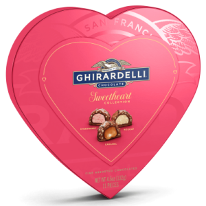 ghirardelli Valentine's Sweetheart Collection Heart Gift Box